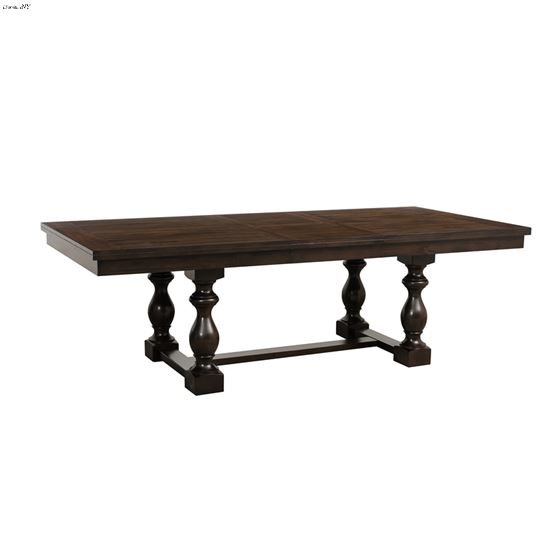 Reid Double Pedestal Dining Table 5267RF-96 Open side