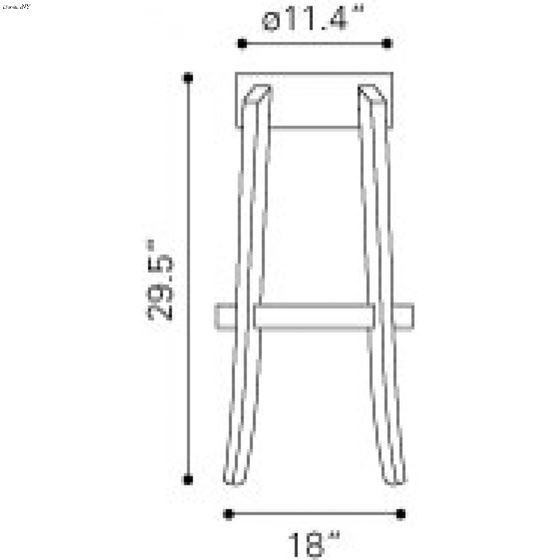 Anime Barstool 106106 Transparent -  4