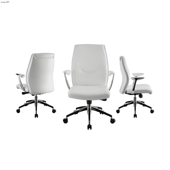 Arena White Office Chair  - 4