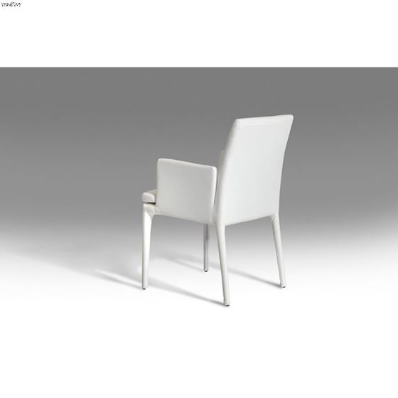 3036 Dex Modern White Leatherette Dining Chair-2