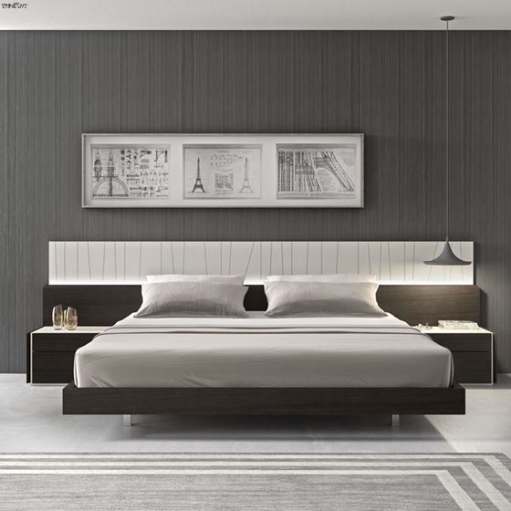 Porto Wenge Premium Panel Bed-2