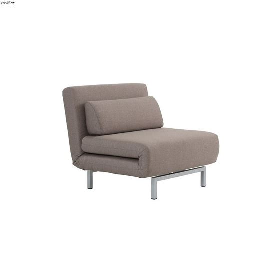 LK06-1 Modern Armless Chair Bed-4