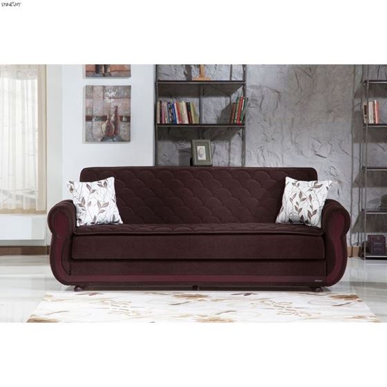 Argos Sofa Bed in Colins Brown by Istikbal