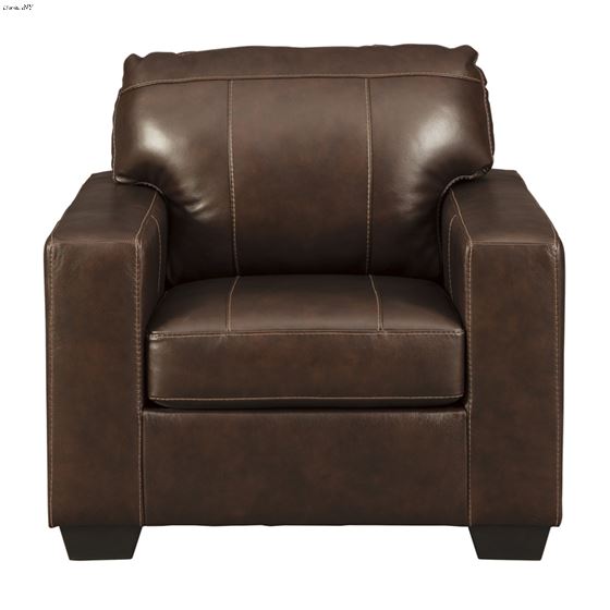 Morelos Chocolate Leather Chair 3450220-2