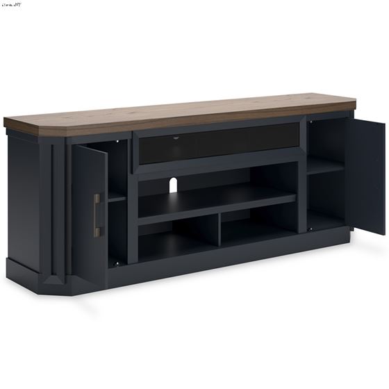 Landocken Blue 84 inch TV Stand W402-68-2