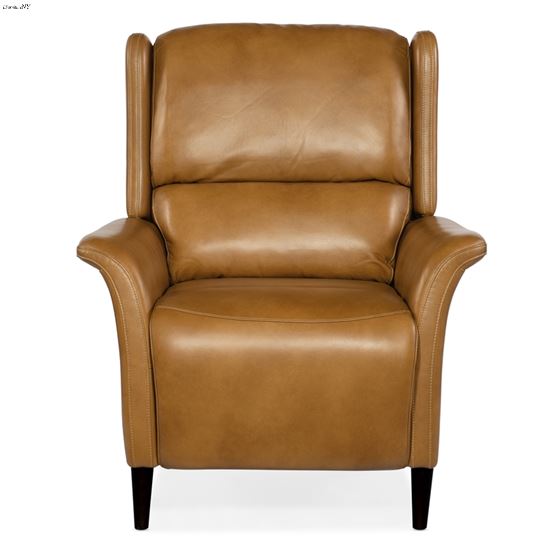 Deacon Rogue Camel Leather Power Recliner with-4