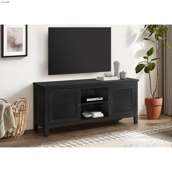 Concord Distressed Java 60 inch TV Stand Consol-2