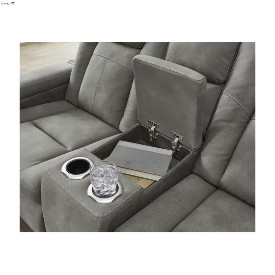 NextGen Slate DuraPella Power Reclining Loveseat-4