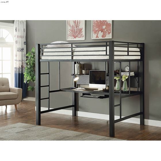 Coaster 460023 Loft Bed Black