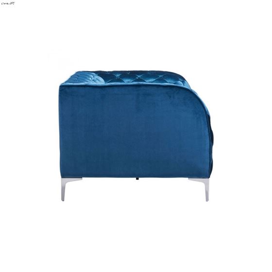 Providence Arm Chair 900279 Neon Blue Velvet - 2
