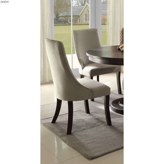 Dandelion Dark Grey Dining Side Chair 1