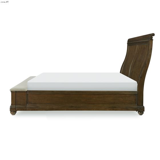Coventry King Sleigh Bed with Upholstered Storag-4
