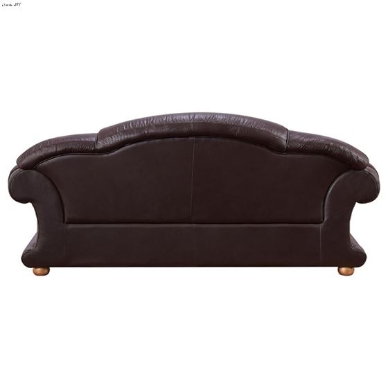Apolo Tufted Brown Leather Sofa By ESF Furniture 2