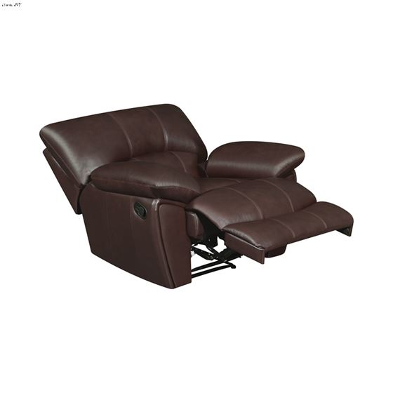 Clifford Chocolate Leather Reclining Chair 60028-2