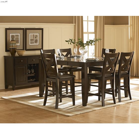Crown Point Counter Height Dining Room Collection 