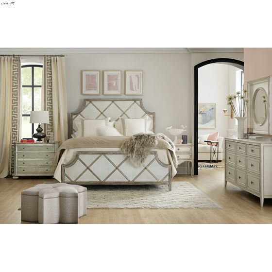 Sanctuary2 Diamont Panel Bed 5875-903-2