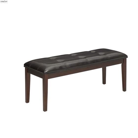 Decatur Espresso Dining Bench 2