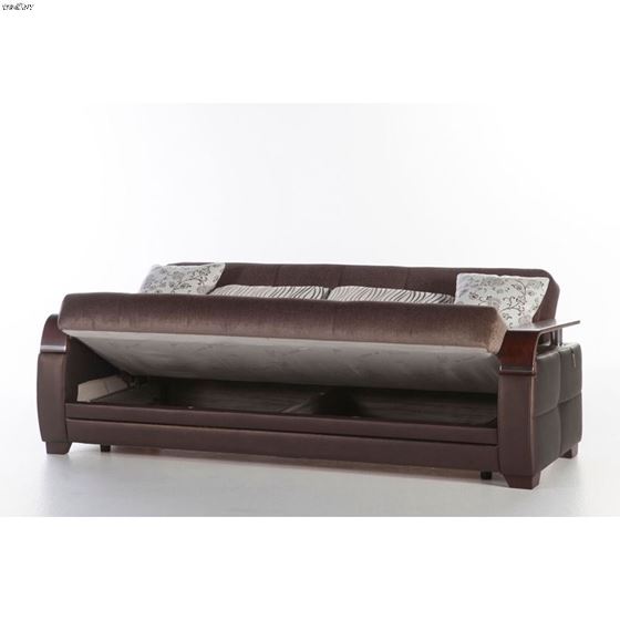 Natural Sofa Bed in Prestige Brown-3