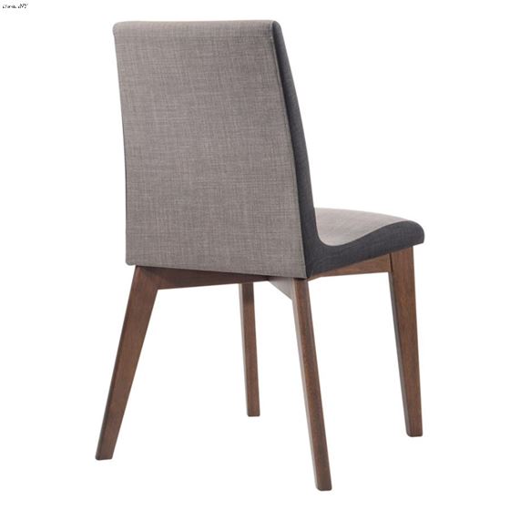 Redbridge Grey And Natural Walnut Dining Chair-2