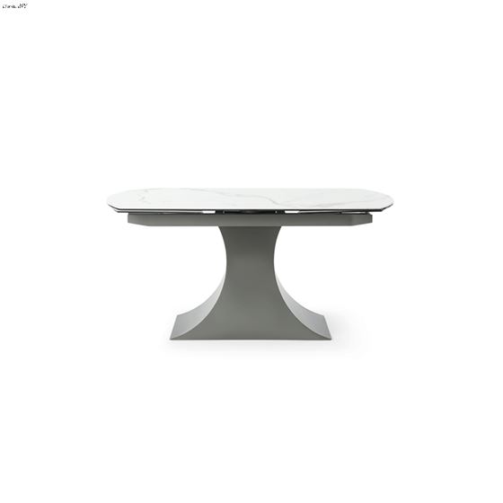 9035 Ceramic Top Marble Design Extention Dining Table - 63 Inch By ESF Furniture