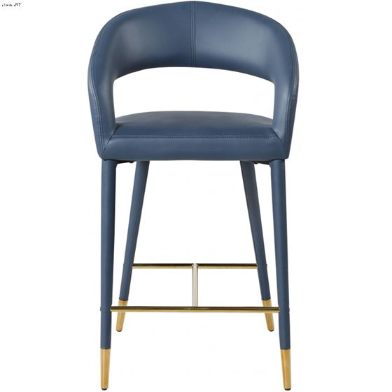 Destiny Navy Leatherette Counter Stool-4