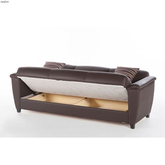 Aspen Sofa Bed in Santa Glory Dark Brown-3