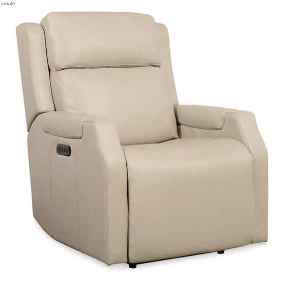 Nelson Salvo Beige Zero Gravity Power Recliner-2