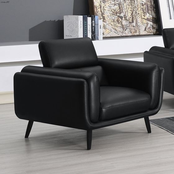 Shania Modern Black Chair 509923 By Coaster