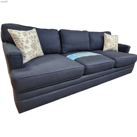 NAVY 94" Sofa Klaussner Custom Sofa - Display