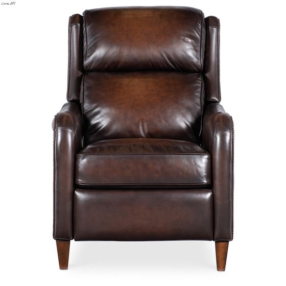 Carrington Vortex Brown Leather Power Recliner-4