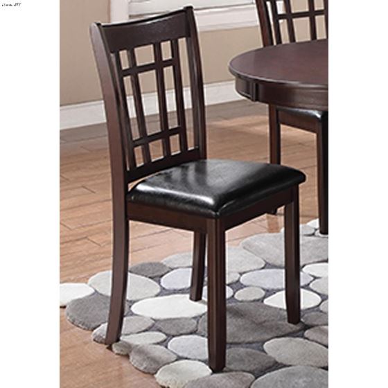Lavon Espresso Padded Dining Chair 102672 - Set-4
