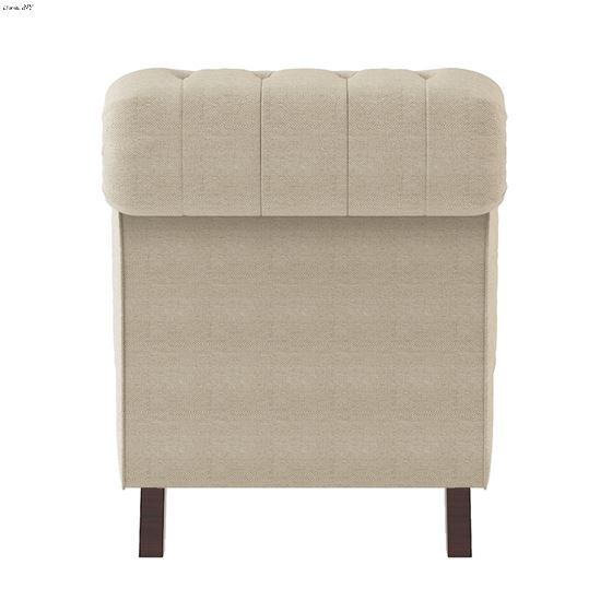 St. Claire Beige Fabric Chaise Lounge 8469-5-4