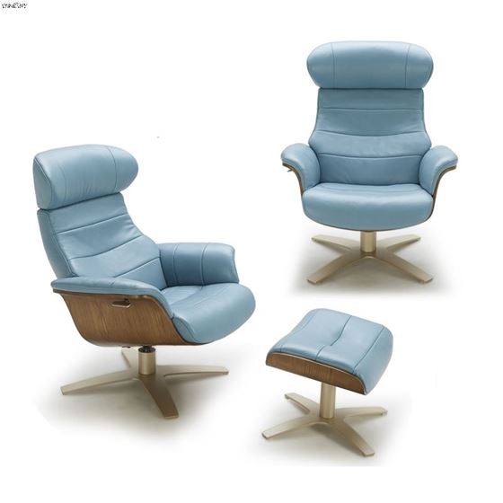 Karma Lounge Chair- Blue