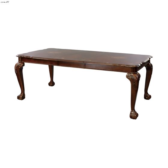 Norwich Dark Cherry Dining Table 5055-82 Side 2