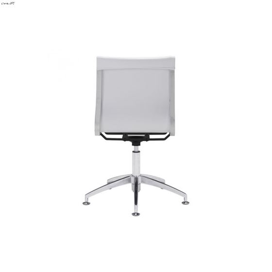 Glider Conference Chair 100378 White - 4