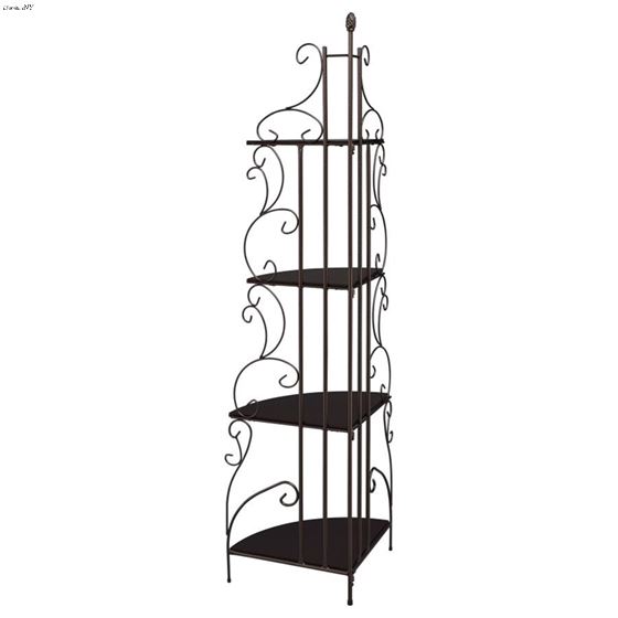 Poppy Corner Metal Bookcase 910038 By Coaster 3