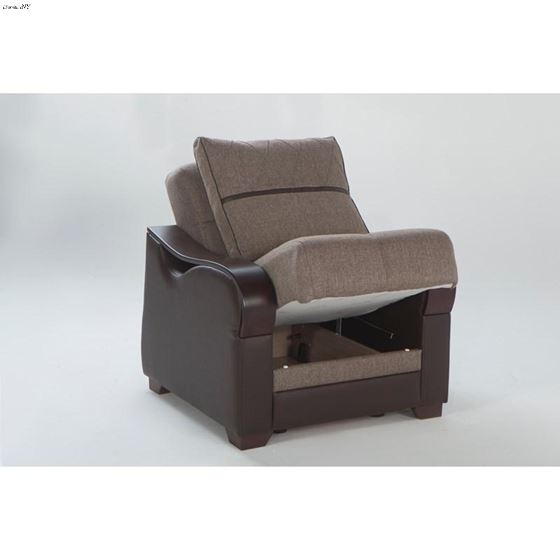 Bennett Chair in Redeyef Brown by Istikbal