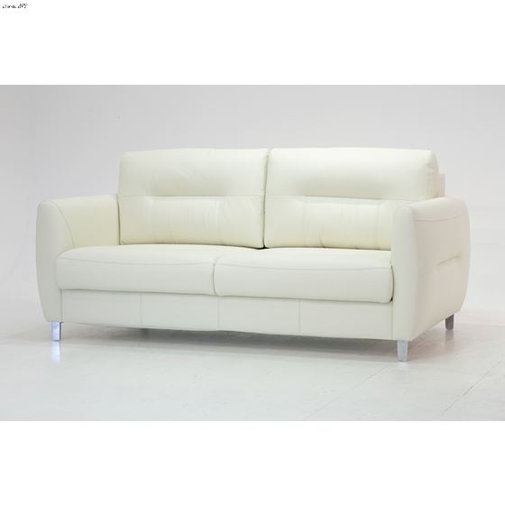 Jamie Queen Size Sofa Sleeper in Leather by Luonto Furniture