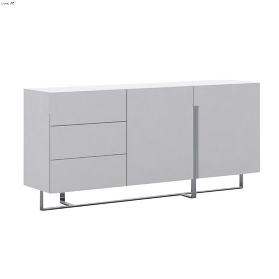 Collins High Gloss White Lacquer Buffet - 2