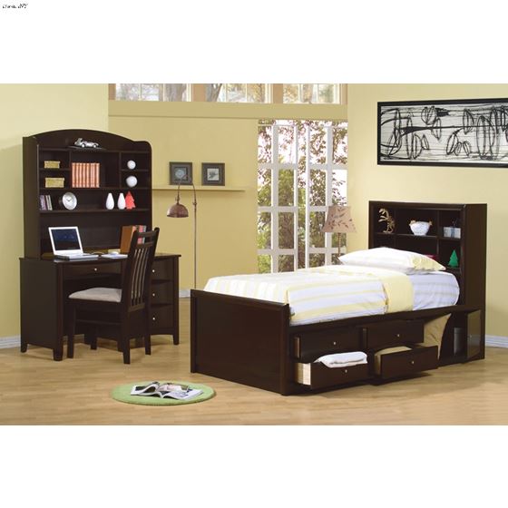 Coaster Phoenix Twin Captain Bed 400180