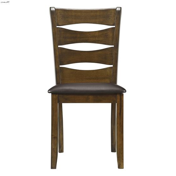 Darla Brown Dining Side Chair Front