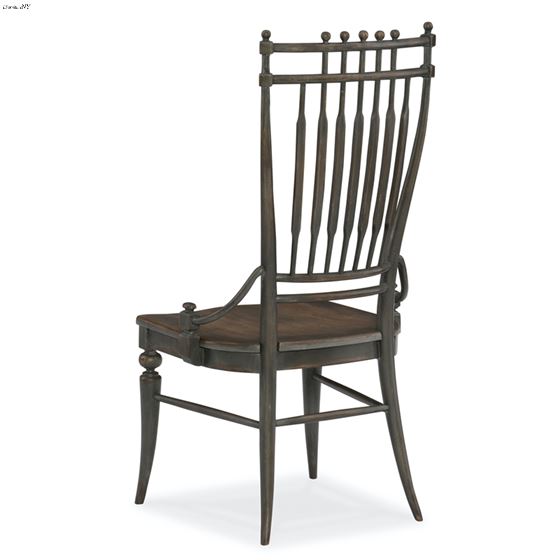 Arabella Grey Windsor Back Side Chair - Set of 2-2