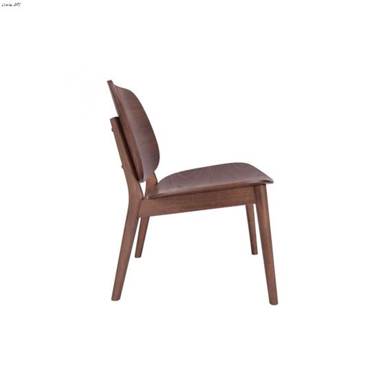 Priest Lounge Chair 100152 Walnut - 2