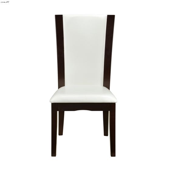 Homelegance Daisy White Dining Chair 710WS Front