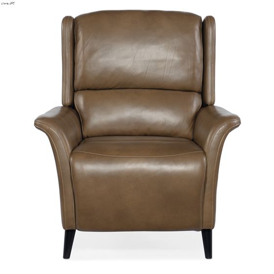 Deacon Rogue Walnut Leather Power Recliner with-4