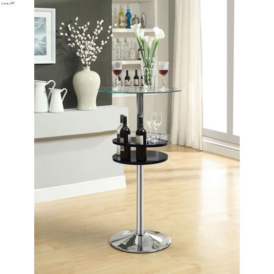 Coaster Gianella Round Bistro Bar Table 120715