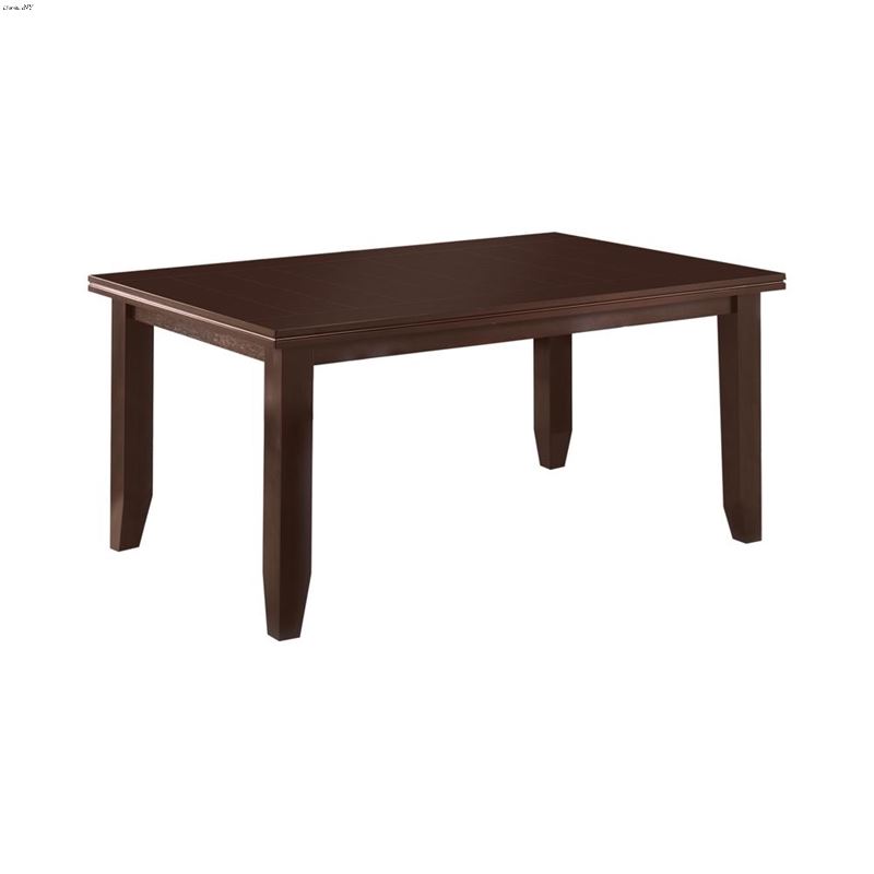 Dalila Cappuccino Rectangle Dining Table 102721