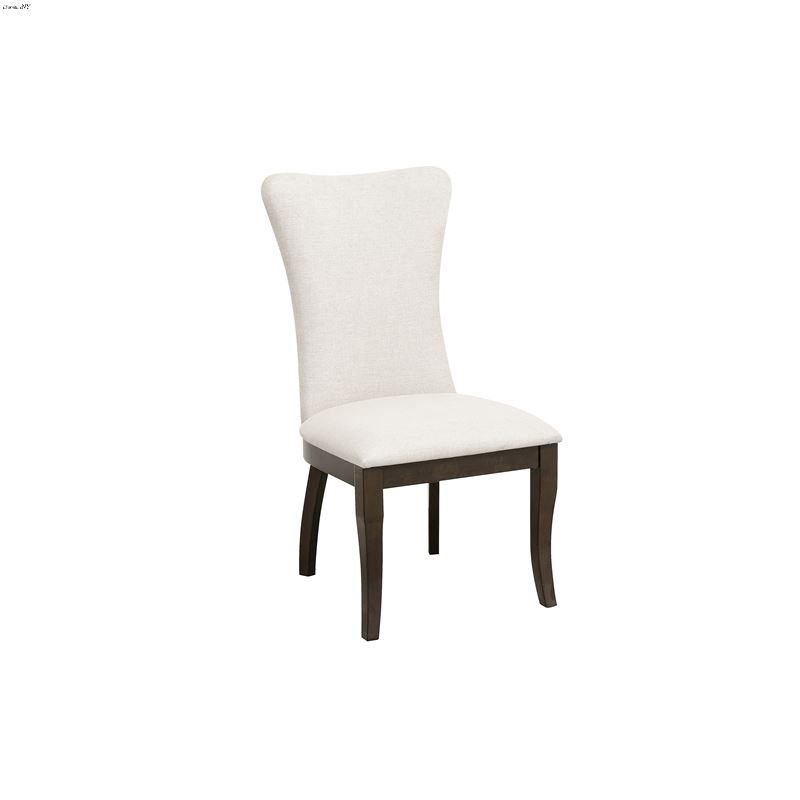 Oratorio Off White Upholstered Dining Side Chair 5
