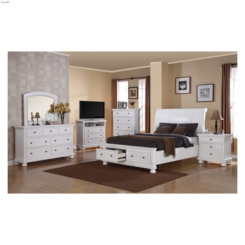 The Port G7075A White Bedroom