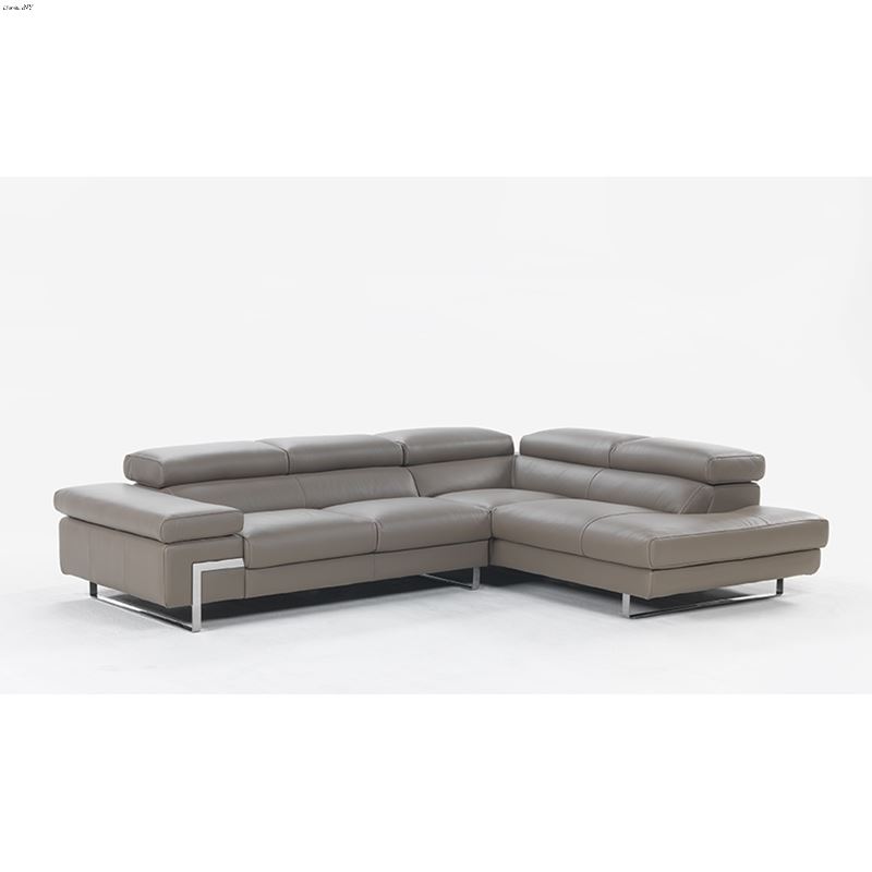 Bianca Modern Italian Leather Sectional by Bella I